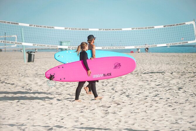 Shared 2 Hours Group Surf Lesson in Venice Beach - Key Points