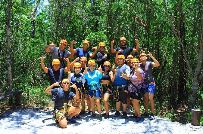 Shared ATV Express & Ziplines and Cenote Swim tour from Cancun - FAQs