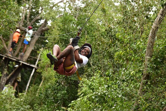 Shared ATV Tour Ziplines and Cenote with Lunch - An Overview of the Experience