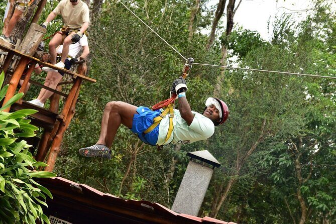 Shared ATV Tour Ziplines and Cenote with Lunch - The Sum Up