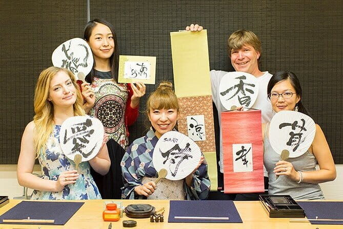 Shared Calligraphy Activity in Tokyo Shinagawa - The Sum Up