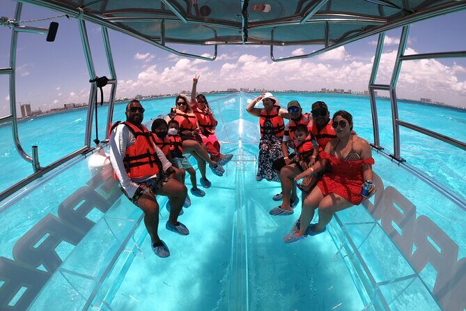 Shared Clear Boat Tour in Cancun 1.5 Hours - What to Expect from the Clear Boat Tour in Cancún