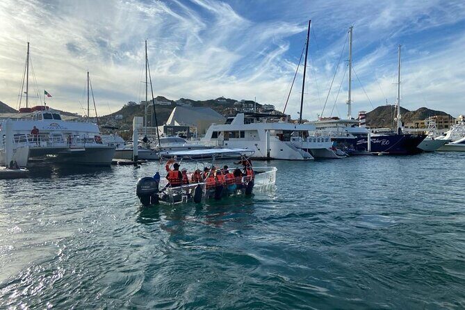Shared Experience Glass Bottom Boat to the Arch in Cabo San Lucas - The Itinerary in Detail
