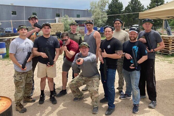 Shared Guided Outdoor Laser Tag Adventure in Colorado - Gameplay and Strategy