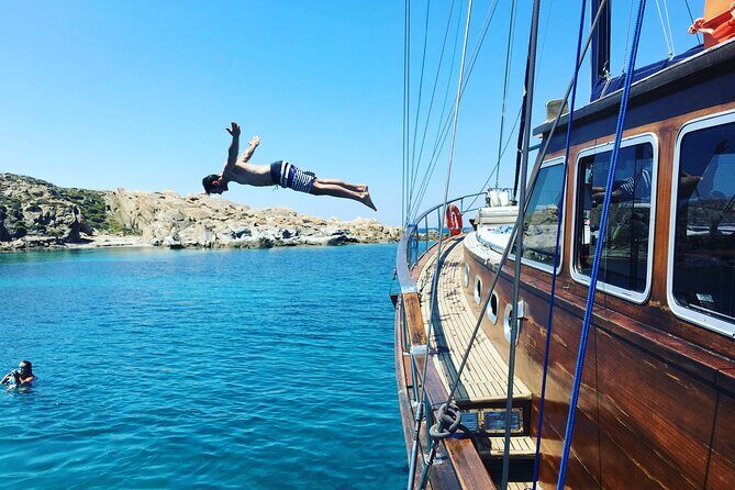 Shared Mykonos Sail Cruise to Delos and Rhenia Islands - Frequently Asked Questions