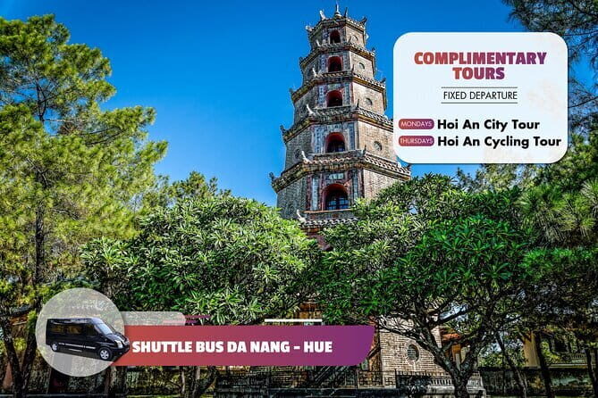 Shared Shuttle Bus between Hue and Da Nang City - Key Points