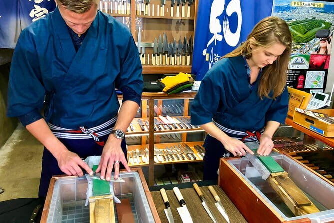 Sharpen Japanese Knives in Osaka - Key Points