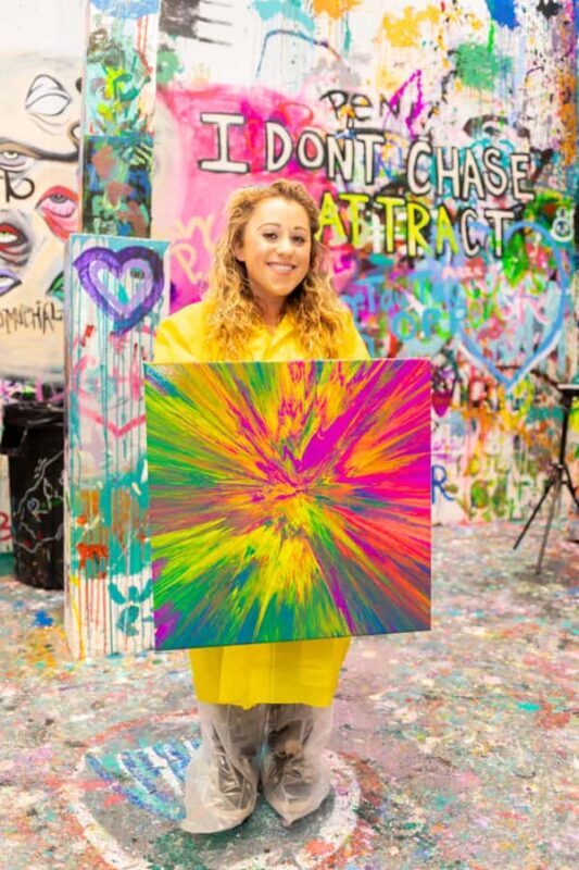 Shooting and Spinning Private Art Experience in Houston - What to Expect During the Shooting & Spinning Art Experience