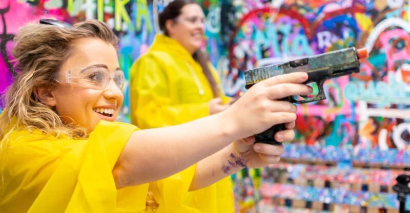 Shooting + Spinning Private Art Experience - The Bottom Line