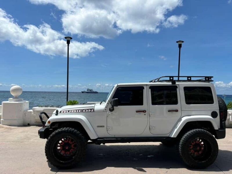 Shore Excursion: Cozumel Island Jeep Tour with Beach Visit - The Sum Up