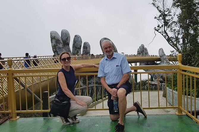 Shore Excursion from CHAN MAY or TIEN SA Port to GOLDEN BRIDGE via Cable Car - Key Points