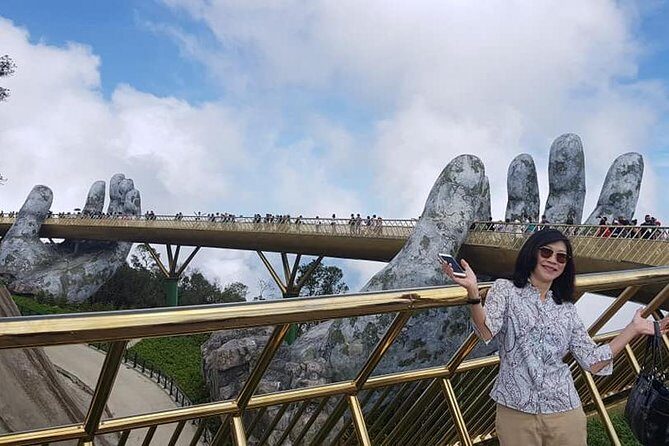 Shore Excursion GOLDEN BRIDGE,MARBLE MOUTAIN,LADY BUDDHA from TIEN SA orCHAN MAY - The Full Experience: A Detailed Breakdown
