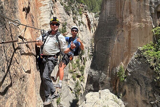 Shorty Town Via Ferrata near Zion National Park - Key Points