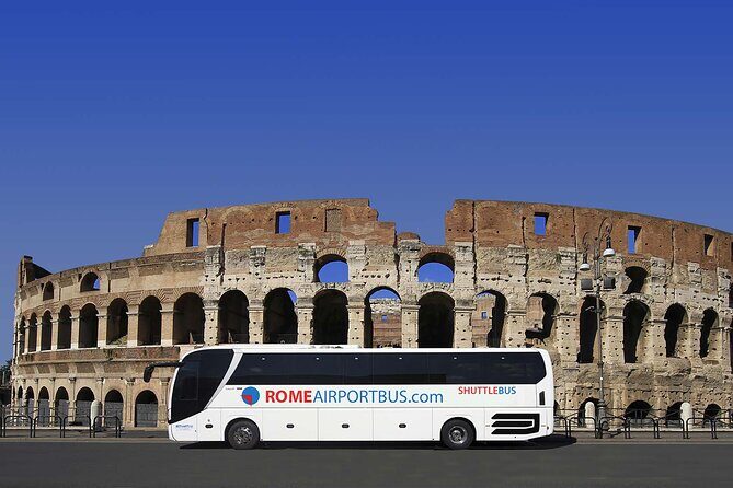 Shuttle Bus between Fiumicino Airport (FCO) and Rome center (Termini) - Key Points