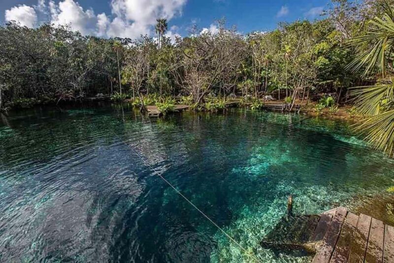 Sian Ka muyil lagoon tour floating + Cenote - Key Points