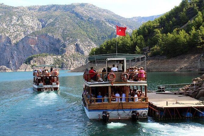 Side-Alanya: 5-Hour BoatTour inGreen Canyon with Lunch SoftDrinks - Key Points