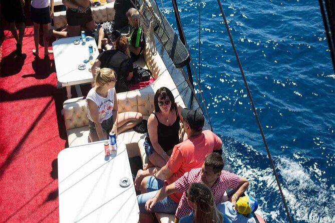 Side-Alanya: Pirate Yacht Tour (Legend Big Kral) with Lunch-Drink - Key Points