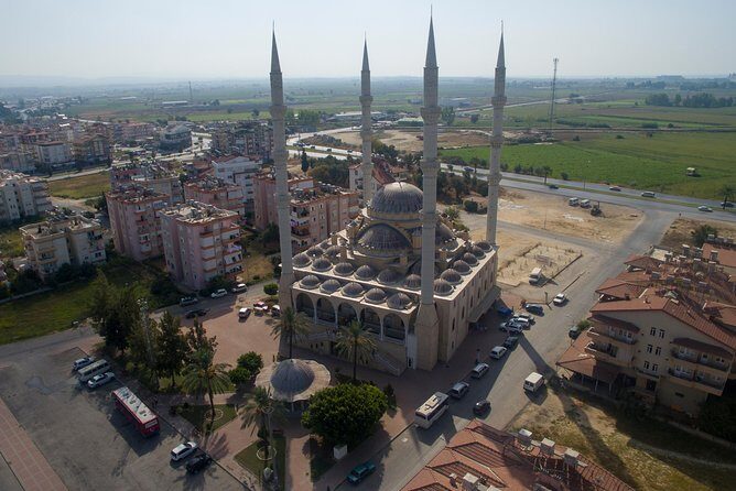 Side: Electric Catamaran Cruise, Waterfall, Seleukia, Mosque - Key Points