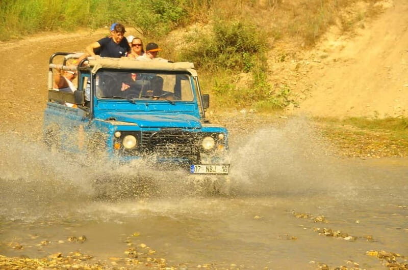 Side: Jeep Safari with Boat Tour, Lunch, and Hotel Transfer - An Action-Packed Day in Side: What to Expect