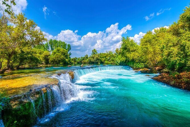Side: Manavgat River Cruise w/ Lunch & Waterfall & Bazaar Visit - Key Points
