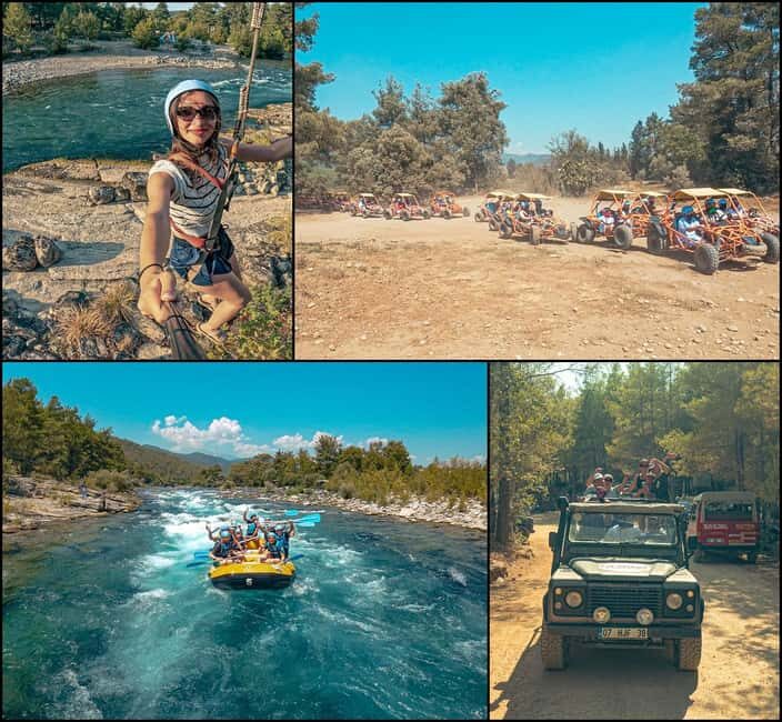 Side: Outdoor Adventure: Rafting, Jeep & Quad w/Lunch - Practical Details & What to Expect