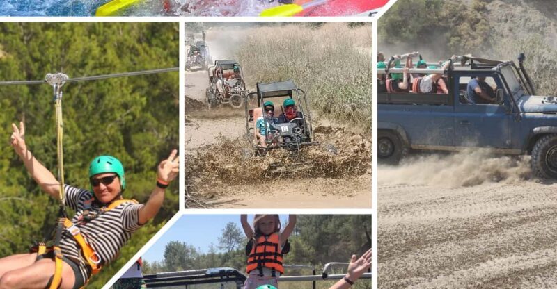 Side&Alanya:Rafting,Jeep,Quad/Buggy Safari/Zipline wLunch - FAQ