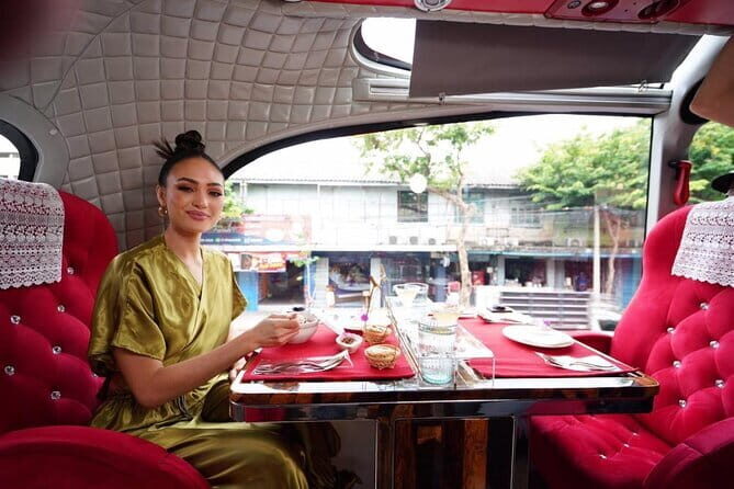 Sightseeing Bus Tour with Michelin Star Menus from Bangkok - Key Points
