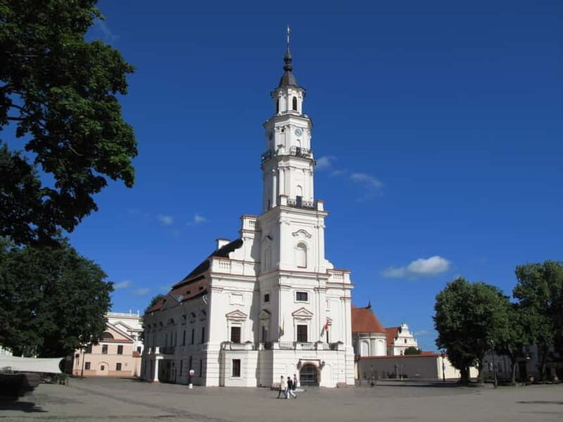 Sightseeing Tour to Kaunas and Paaislis Monastery - Key Points