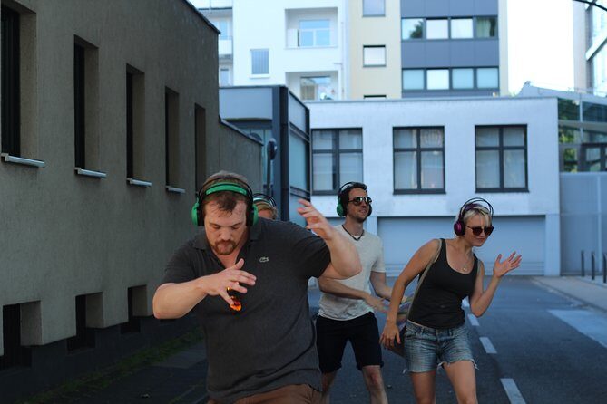 Silent disco through downtown Berlin with flash mobs - Who Might Not Love It?