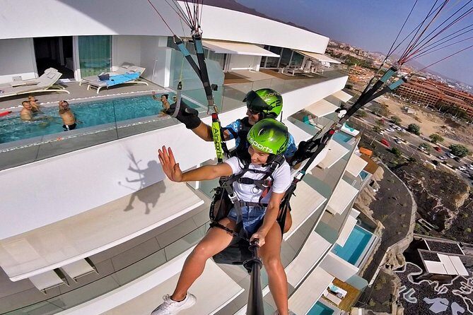 SILVER 1000m paragliding tandem flight above South Tenerife - FAQ