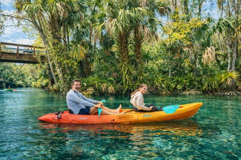 Silver Springs Kayak Tour with Orlando Pick Up - Key Points