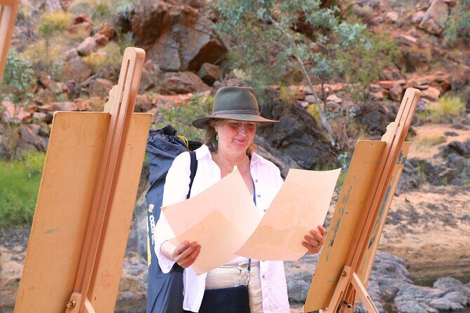 Simpsons Gap Sunset: Watercolour Painting Class - An In-Depth Look at the Simpsons Gap Watercolour Class