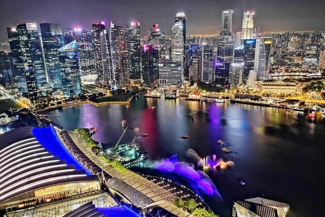 Singapore Marina Bay Sands Observation Deck E-Ticket - Key Points