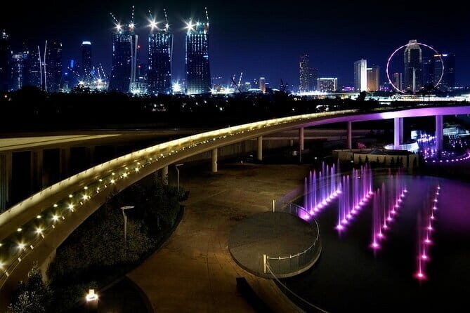 Singapore Private Night Cycling with Dinner - Key Points