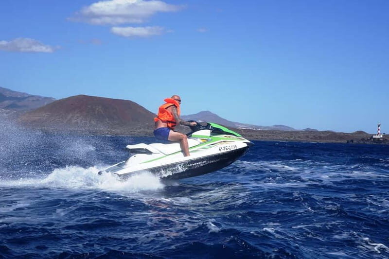 Single Jet Ski Ride with Pickup & Drop-off in Tenerife South - Key Points