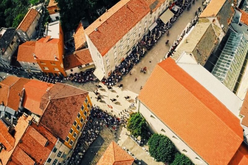 Sinj: Panoramic Flight over Peruca Lake and Dinara mountain - Key Points