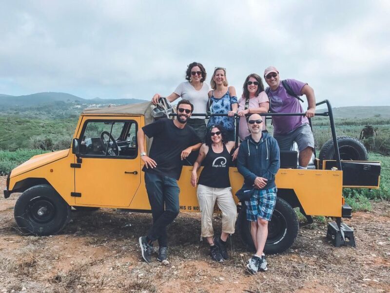 Sintra: Regaleira, Cabo da Roca and Cascais Jeep Safari Tour - Transportation & Group Size