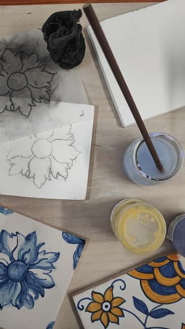 Sintra: Traditional Portuguese Tile Painting Workshop - What to Expect During the Workshop