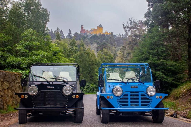 Sintra: Vintage electric Tuk Tuk tour, Pena Palace, coast 7H - Key Points