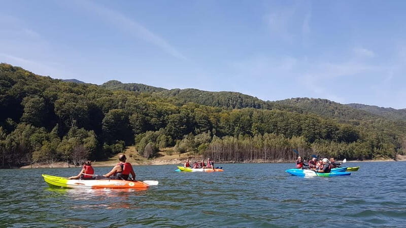 Siriu Lake Kayaking and Via Ferrata - Key Points