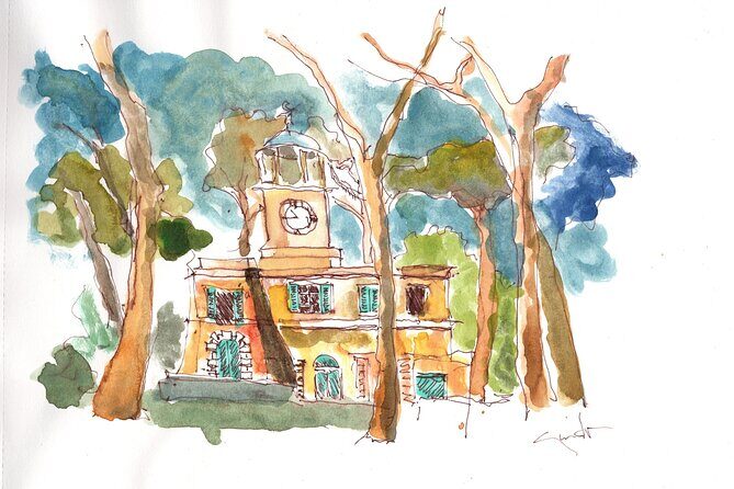 Sketching in Rome Villa Borghese Private lesson with Guido - FAQ