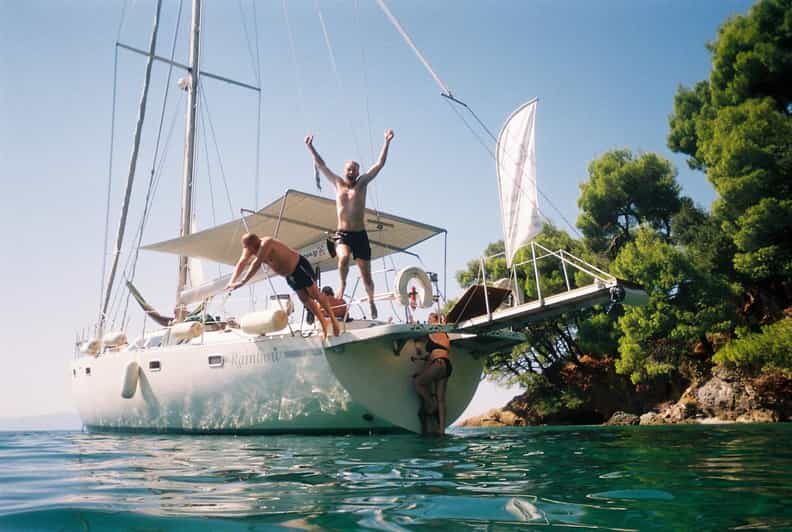 Skiathos private tours :Sailing day with lunch on board, - An In-Depth Look at the Sailing Day Experience