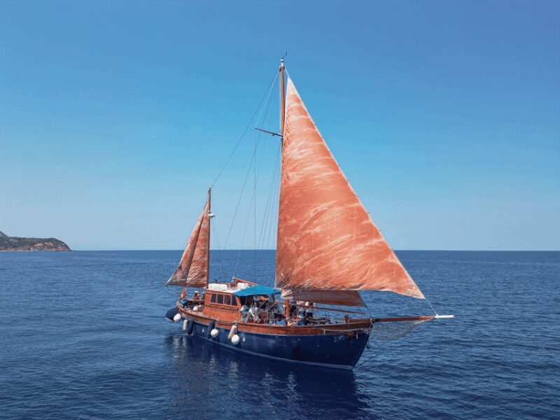 Skiathos: Wooden Sailboat Full- or Half-Day Trip with Meal - Frequently Asked Questions