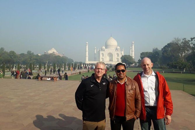 Skip the Line: Taj Mahal & Agra fort tour by Superfast train - Return Journey: From Agra Back to Delhi