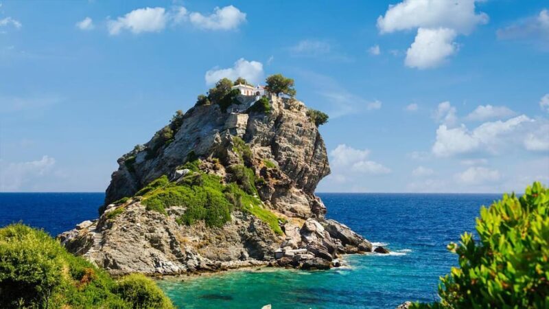 Skopelos: Mamma Mia Cliff Tour - Key Points