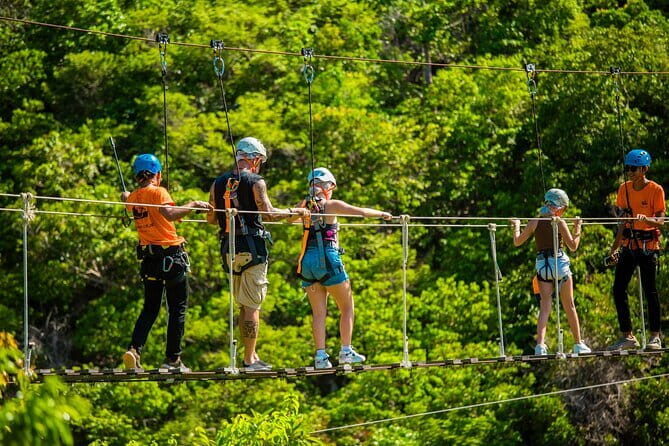 Sky High Zipline and Wang Sai Waterfall Views on Koh Phangan - Key Points