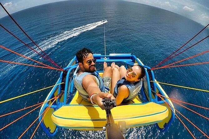 Sky Rider Lagoonside Parasailing in Cancún - Key Points