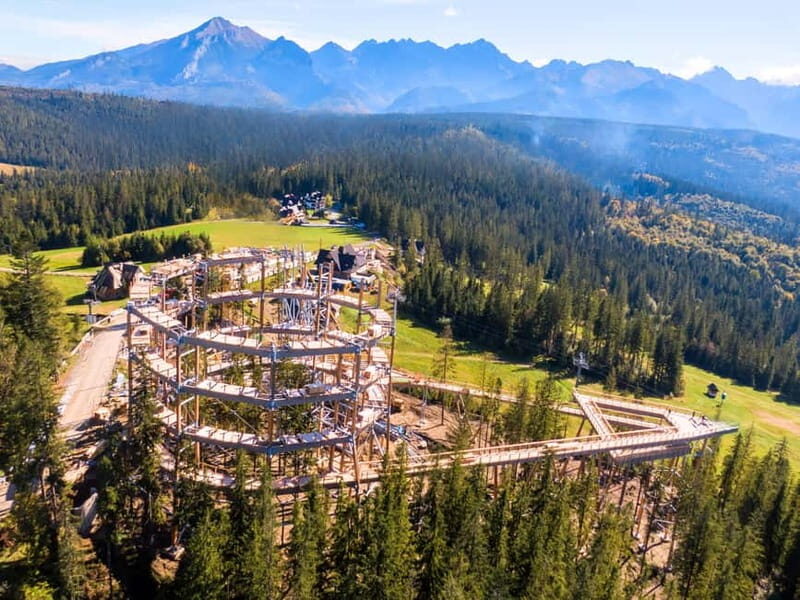 Sky Walk Heart of Poronin & Thermal Baths from Kraków - Key Points