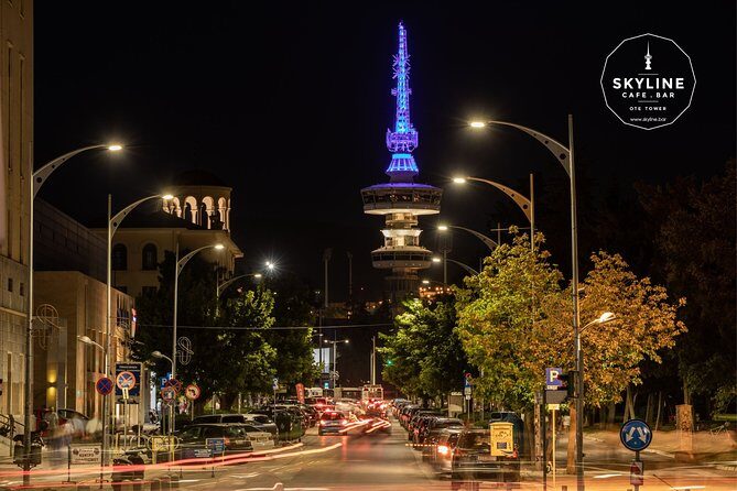 Skyline Cafe Bar in OTE Tower - Key Points