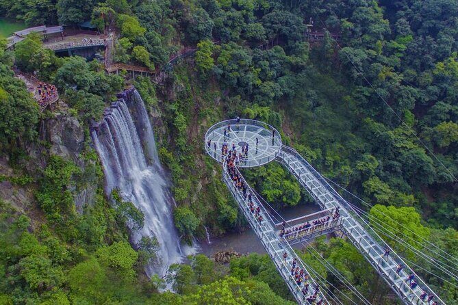 Skywalk Glass Bridge and Waterfall Ravine Half Day Private Tour - Discovering Gulong Gorge: The Highlights